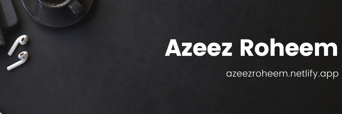 aroheem's profile banner image