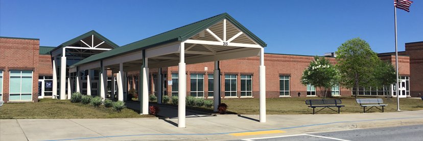 Sammy McClure Middle School banner