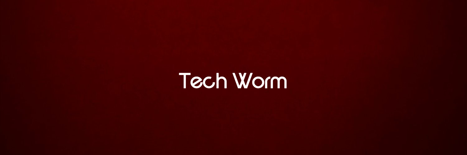 techwormweb's profile banner image