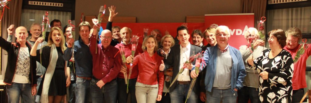 PvdA Stichtse Vecht banner