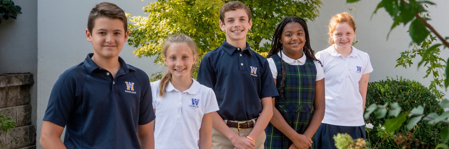 Woodland Presbyterian School banner
