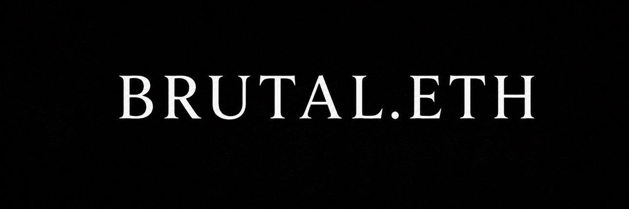 brutal.eth banner