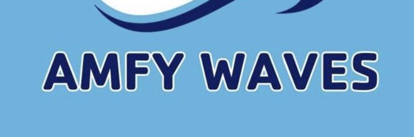 AMFY Waves Swim Team banner