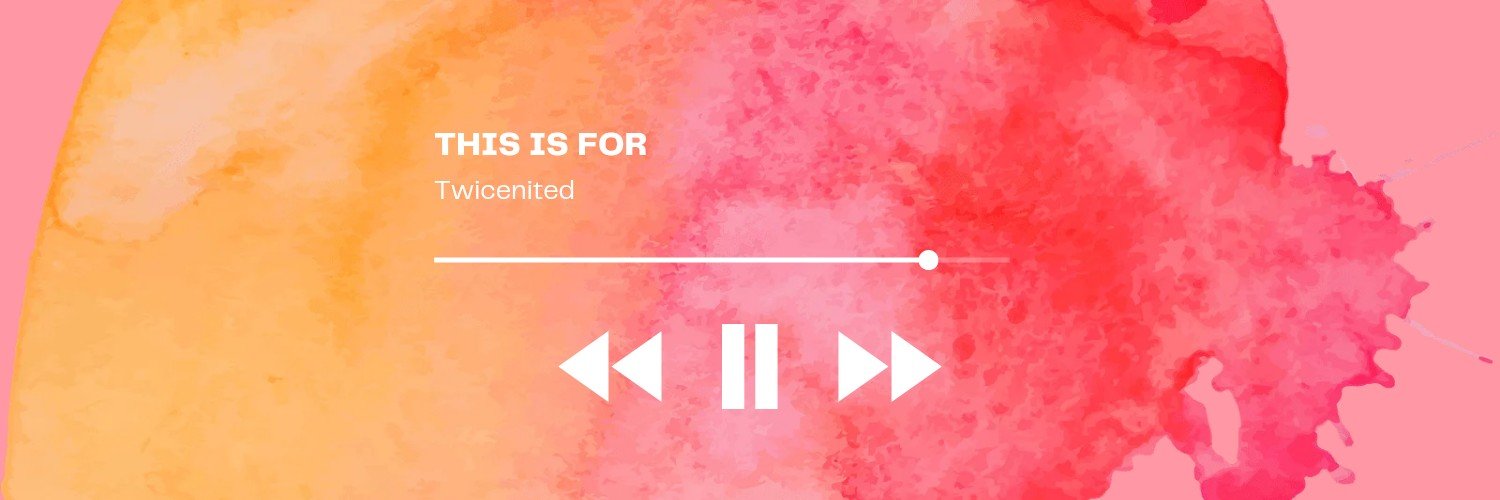 ofTWICENITED's profile banner image