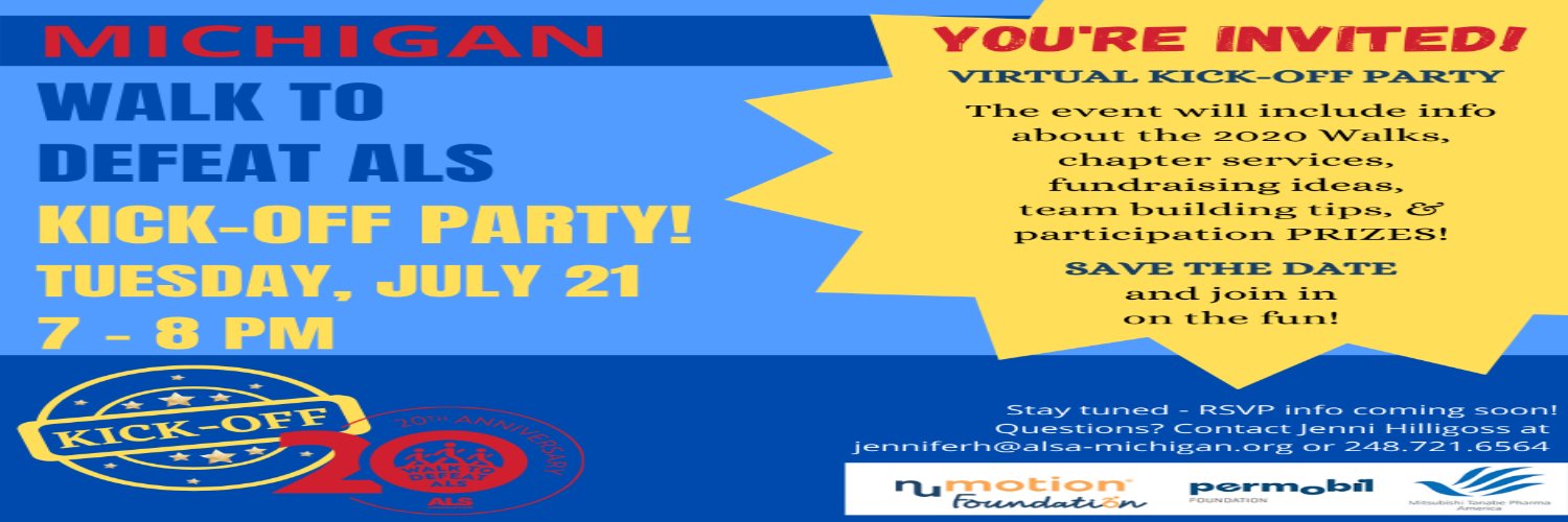 ALS Association MI banner