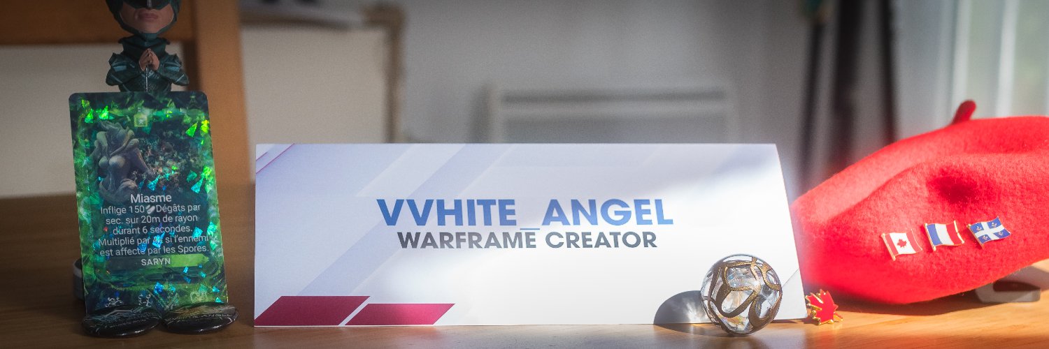 VVhite Angel ⚔️ Warframe Creator & Card Maker™'s banner