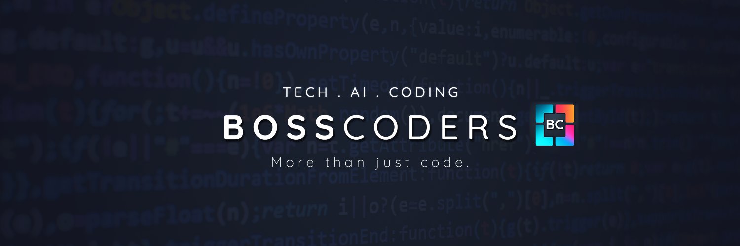 BosTheCoder's profile banner image