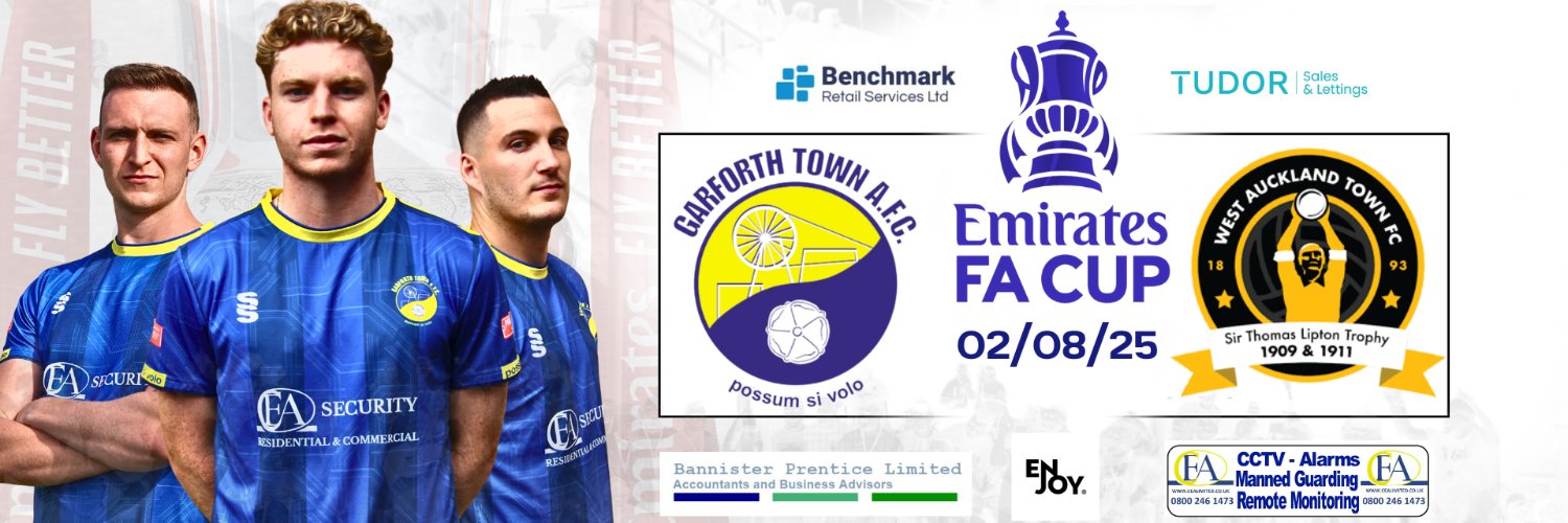 Garforth Town AFC's banner