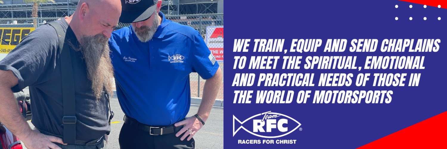 Racers For Christ banner