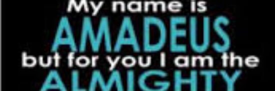 AlmightyAmadeus's profile banner image