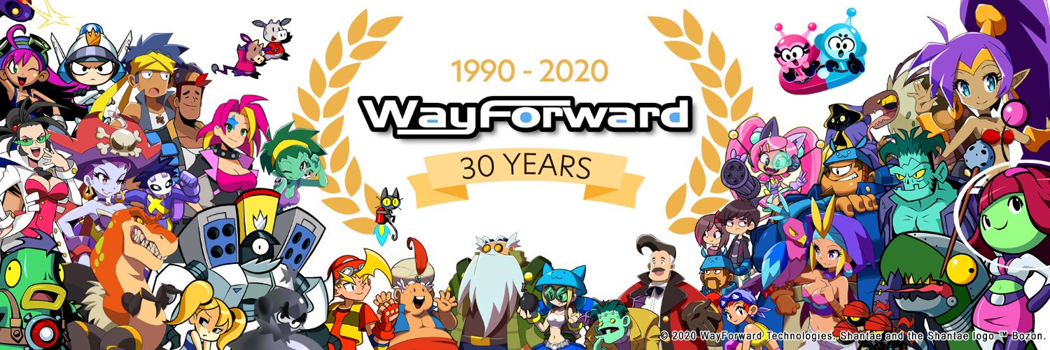 WayForward Profile Banner