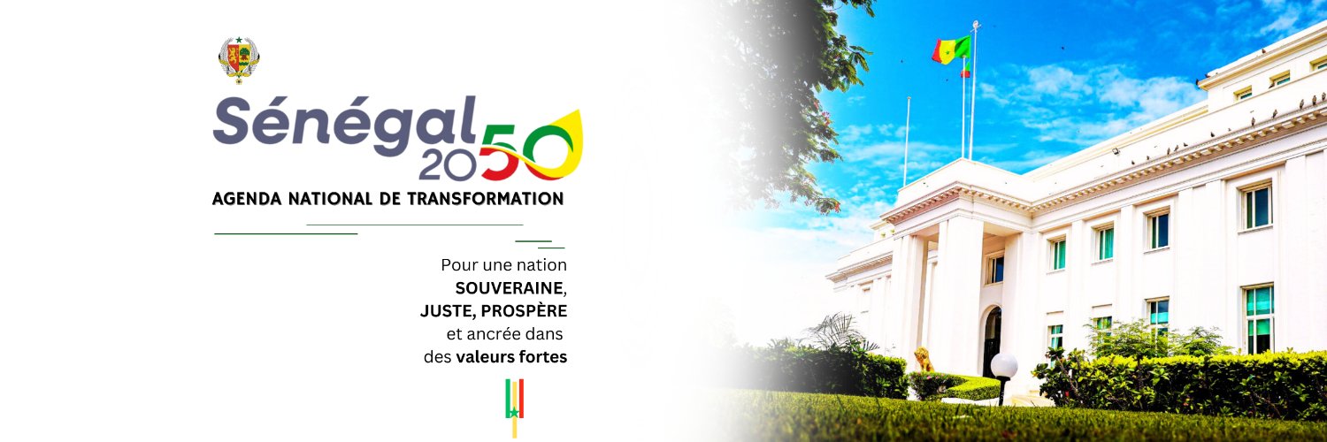 Présidence Sénégal's banner