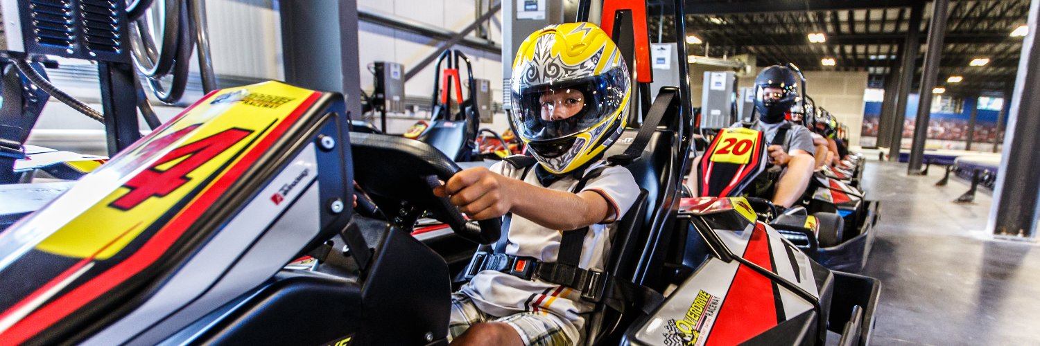 Overdrive Raceway - Indoor Kart Racing banner