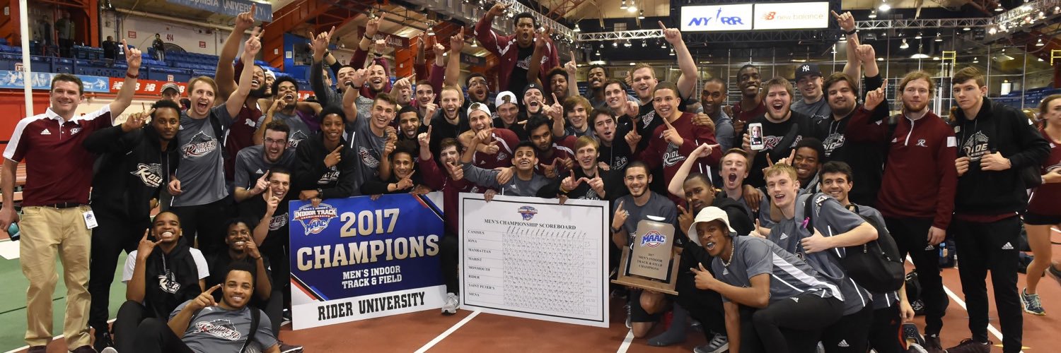 Rider Track & Field/Cross Country banner