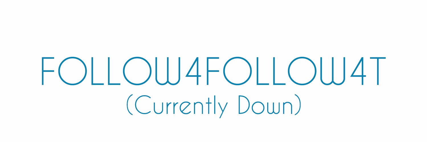 Follow4Follow4T's profile banner image