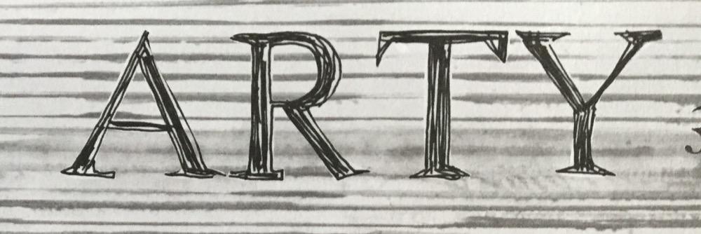 Arty Magazine banner