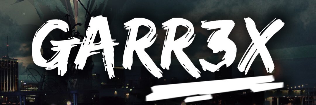 garr3x's profile banner image