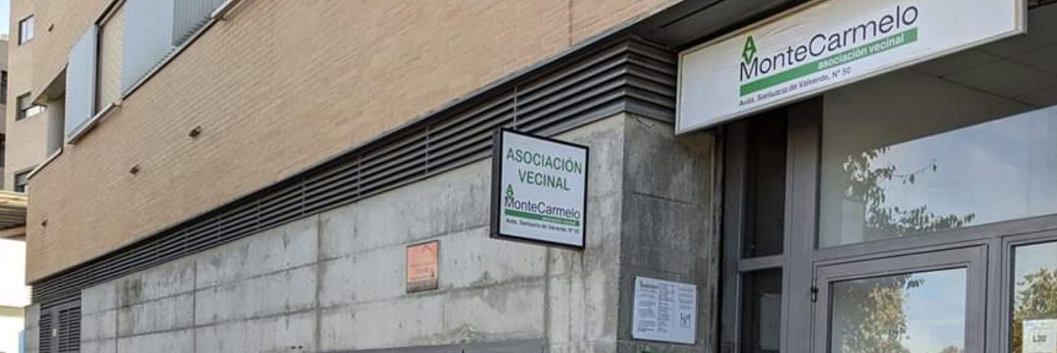 Asociación Vecinal Montecarmelo's banner