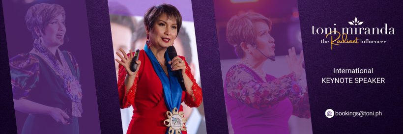 Toni Miranda Motivational Speaker banner