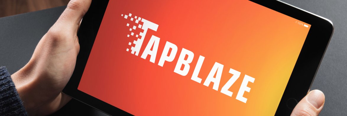 TapBlaze banner