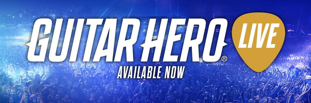Guitar Hero's banner