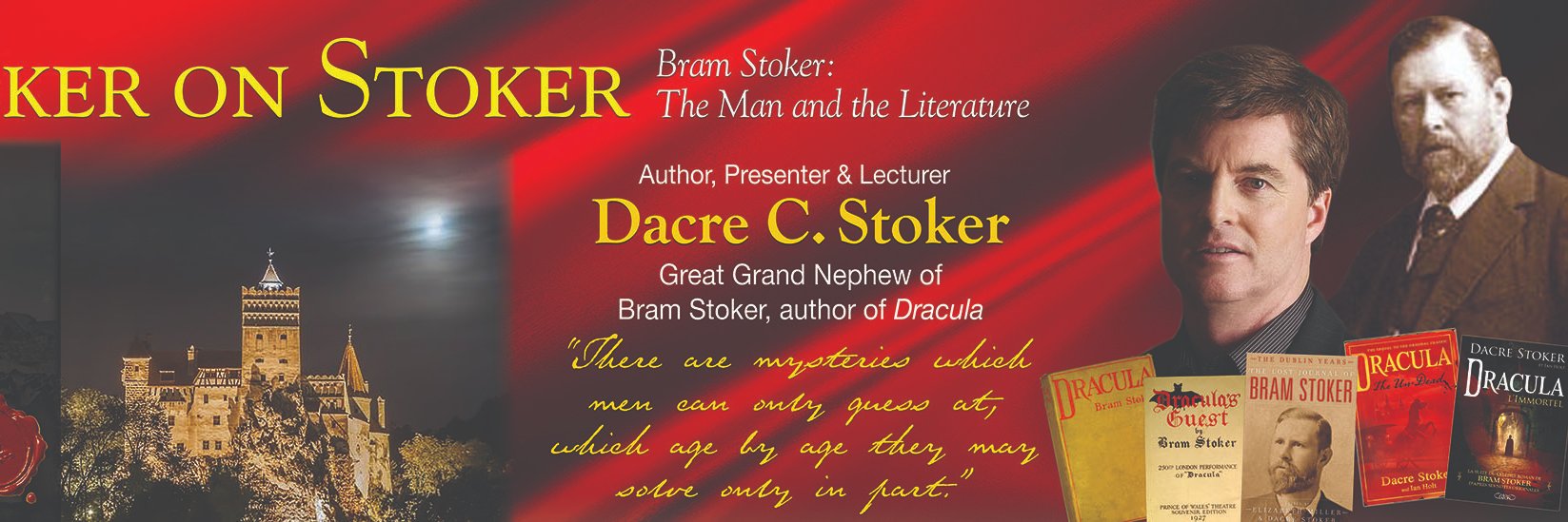 Dacre Stoker banner
