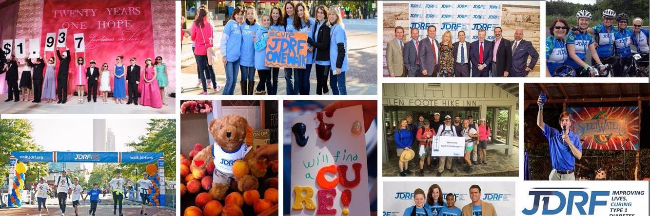 JDRF Georgia South Carolina Chapter banner