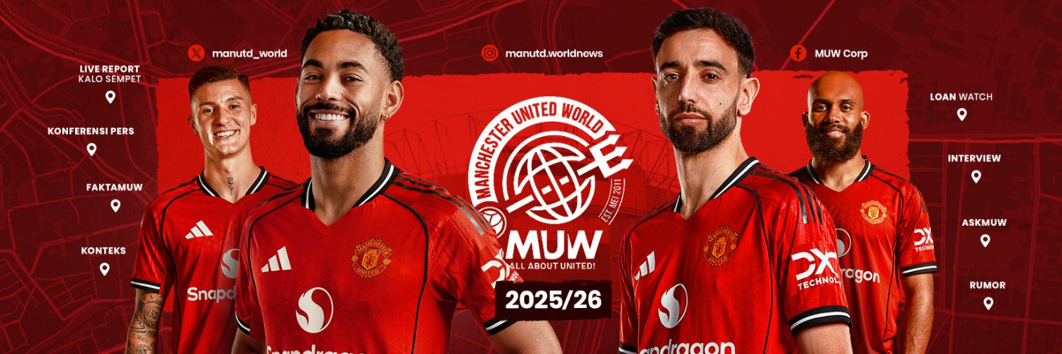 Manchester United World banner