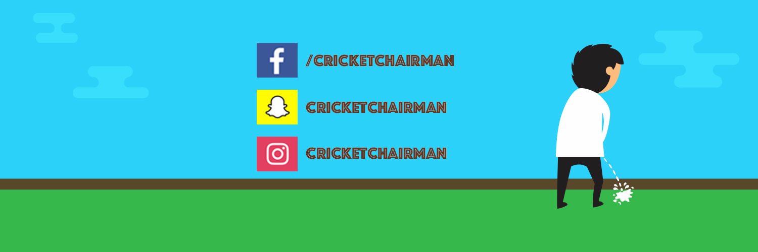 Cricket Chairman banner