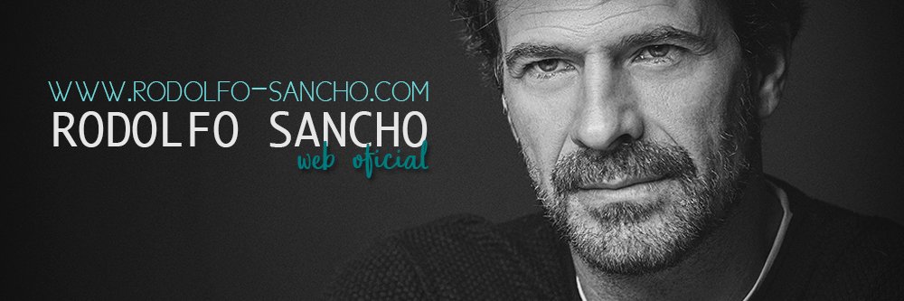 Rodolfo Sancho Web Oficial banner