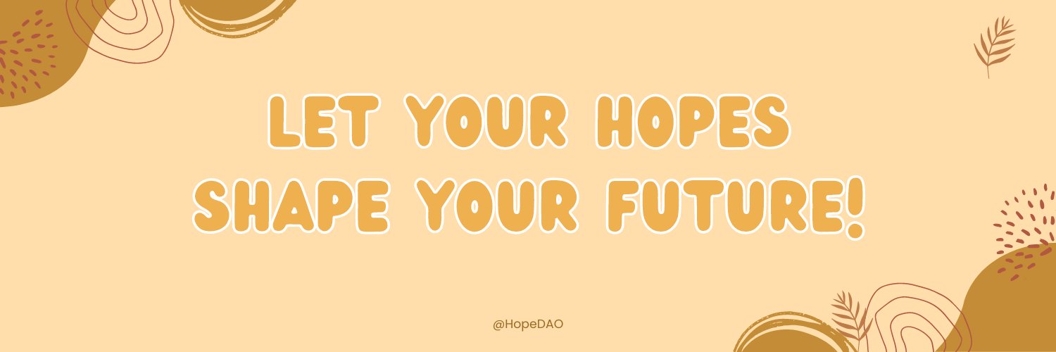 HopeDAO's profile banner image