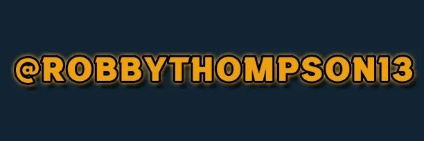 RobbyThompson13's profile banner image