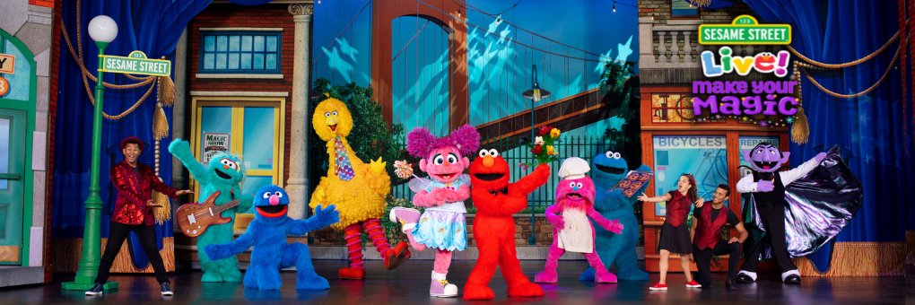 Sesame Street Live! banner