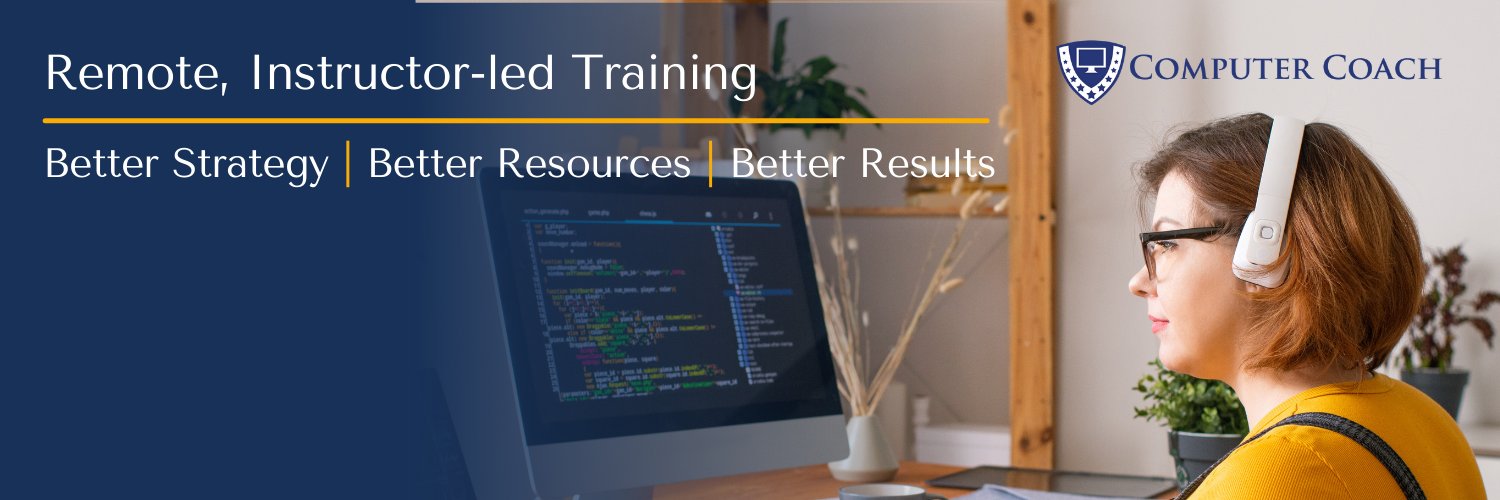 Computer Coach banner