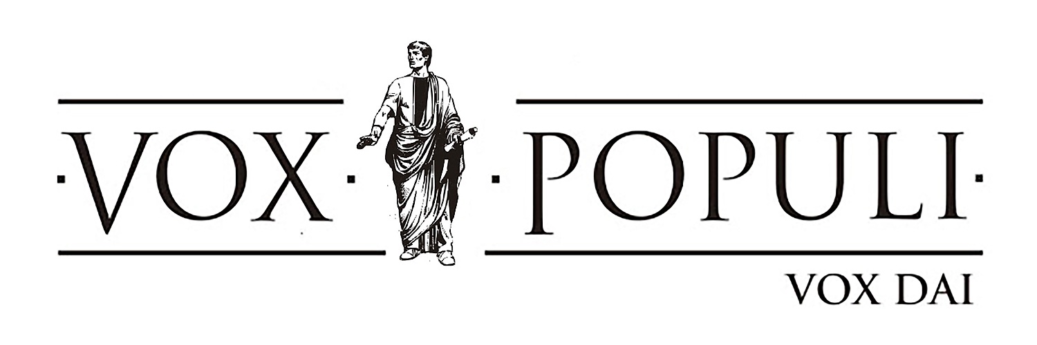 Vox pópuli vox Déi banner