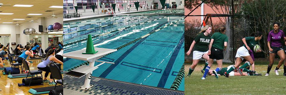 Tulane Campus Rec banner