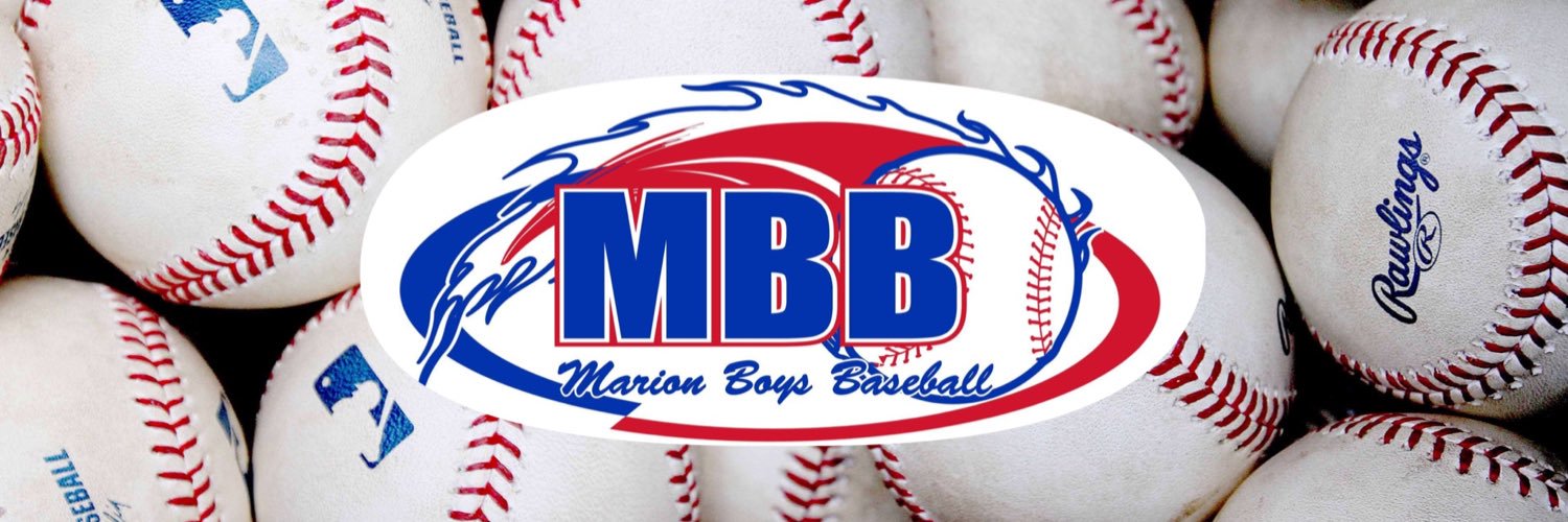 Marion Boys Baseball banner