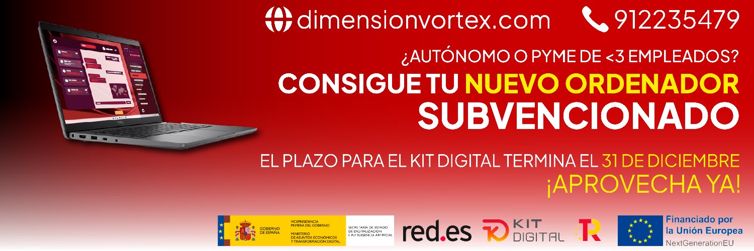 Vortex dimension digial SLL banner