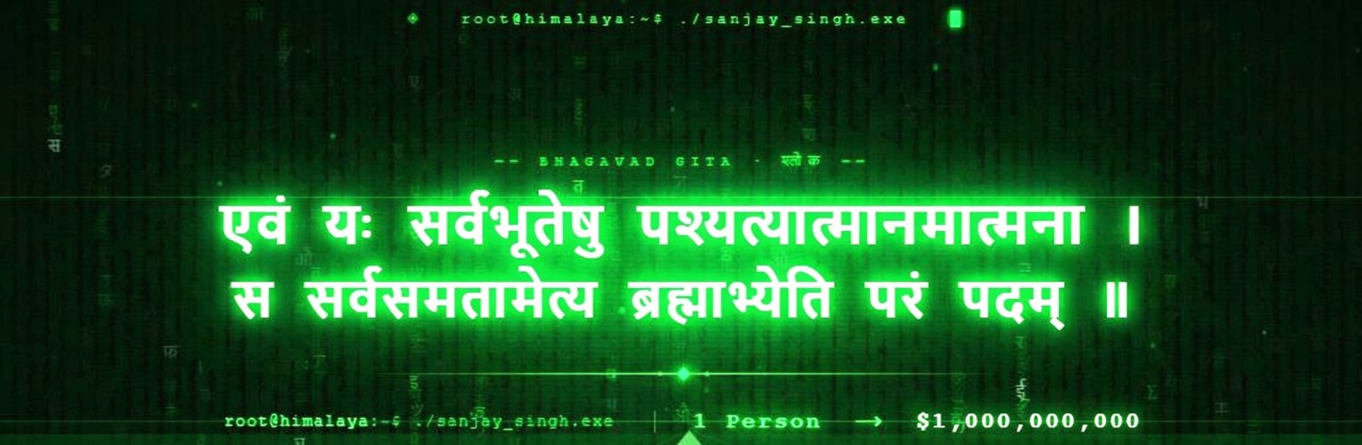 SanjayMartolia's profile banner image