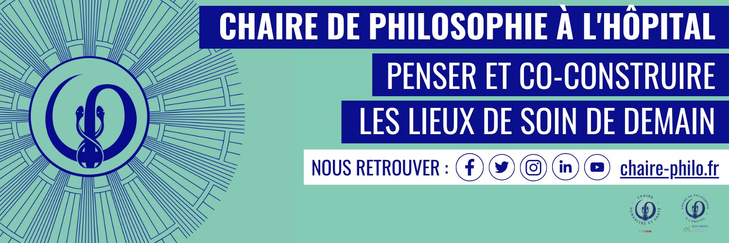 Chaire de Philosophie à l'Hôpital banner