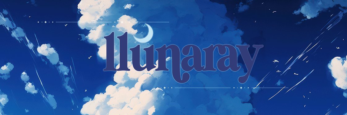 llunarayy's profile banner image