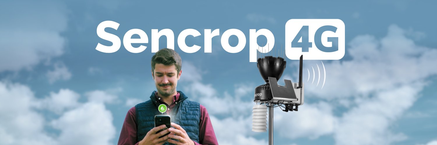 Sencrop, la météo connectée à vos cultures 🌡️❄️🌦 banner