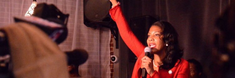 Tishaura O. Jones (she/her) banner