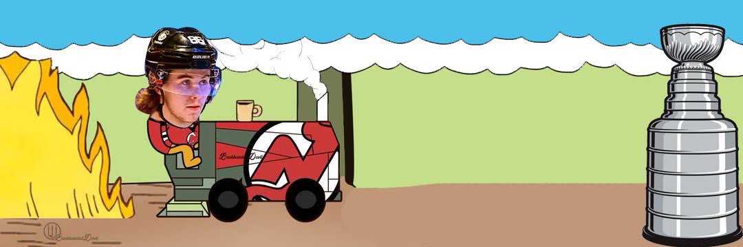 Jack Hughes Fan Club banner