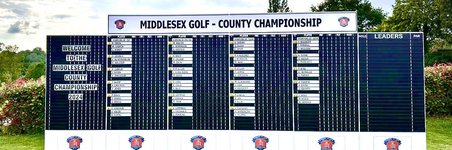 Middlesex Golf banner