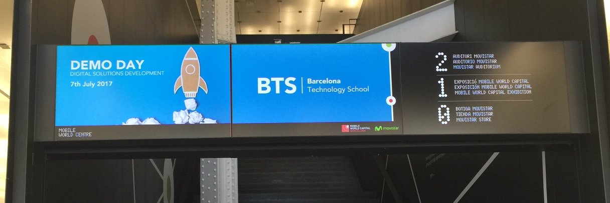 Barcelona Technology School banner