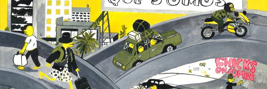 Chicks on Comics banner