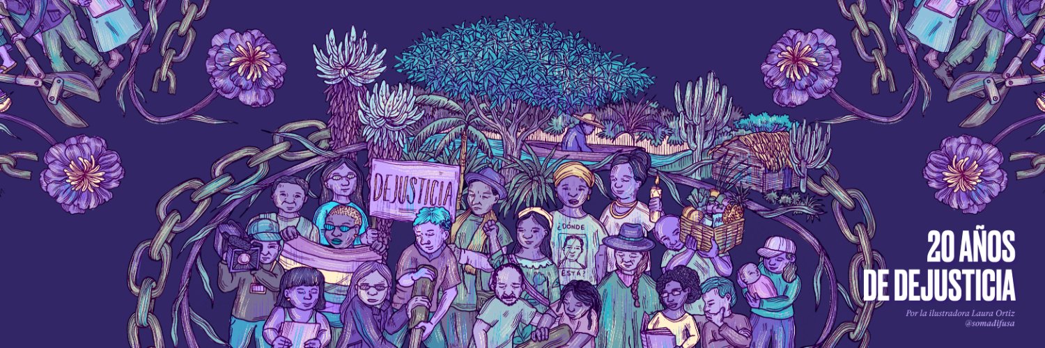 Dejusticia's banner