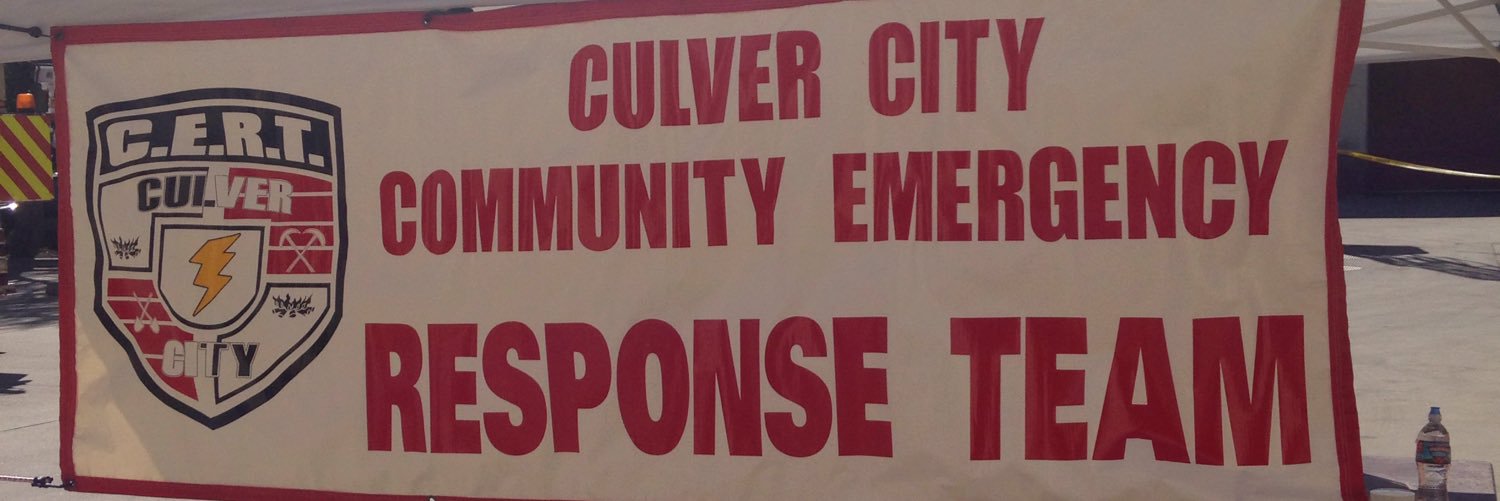 CulverCityCERT's profile banner image