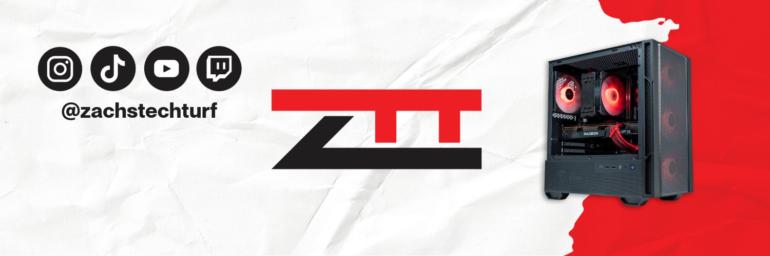 Zach's Tech Turf banner